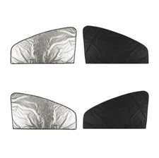 Sunshade Cover Car Front+Rear Window Privacy Curtains Summer Sun Protection