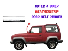 DAIHATSU TAFT ROCKY F75 RUGGER FOURTRACK WEATHERSTRIP BELTLINE SEAL RUBBER