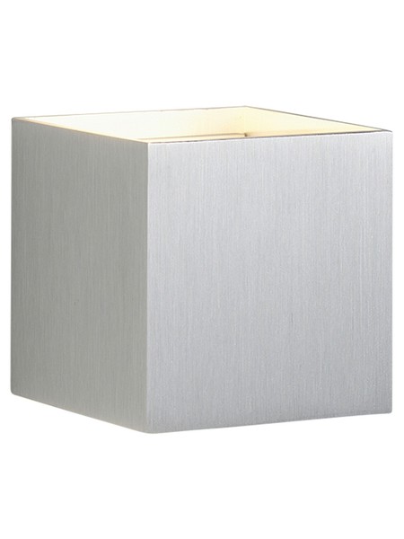 Led-AußEnwandleuchte AußEnwandleuchte Wandleuchte Grau Aluminium 10 X 10 Cm-image