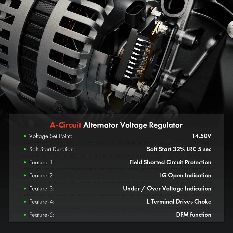 Alternator Voltage Regulator for BMW 323Ci 323i 328Ci 528i 740i 750iL 840Ci M5 - Image 2 of 4
