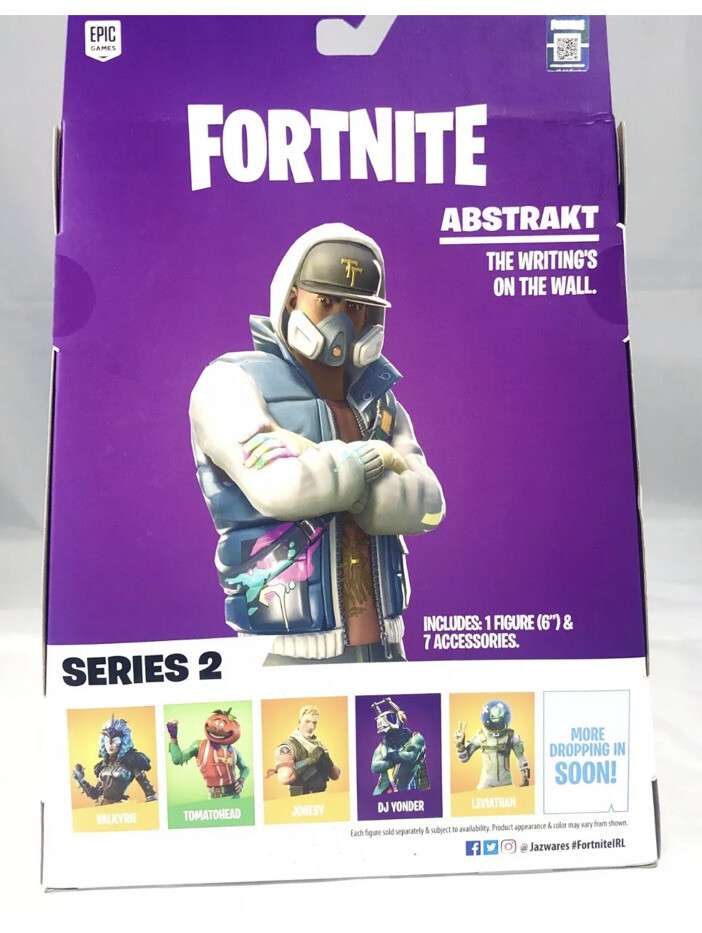 Abstrakt — Fortnite Legendary Series 6” Action Figure With Heads