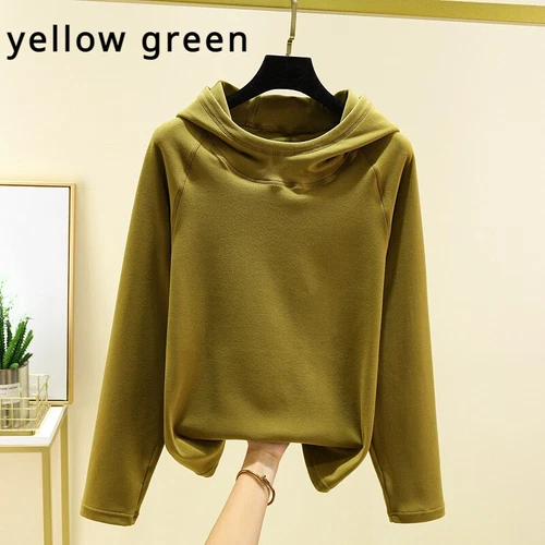 OFF WHITE Felpa con cappuccio donna sportiva top con cappuccio camicia casual foderata in pile