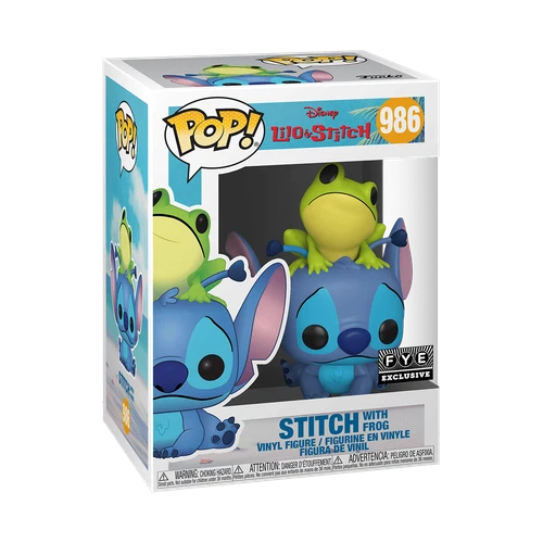 Funko Pop! Vinyl: Disney - Stitch with Frog - FYE (Exclusive) #986