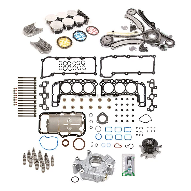 Overhaul Engine Rebuild Kit Fits 02-03 Dodge Ram 1500 Jeep Liberty 3.7 - Image 2 of 4