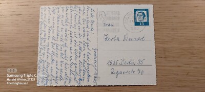 Postkarte Carte Postale Bad Godesberg mit Siebengebirge