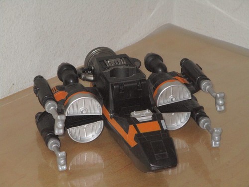 Disney Hasbro Star Wars Galactic Heroes Poe's Boosted X-Wing Fighter Hasbro - Picture 3 of 6