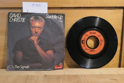 .@@@ 7'' Single, DAVID CHRISTIE, Saddle Up - The Signals, Polydor 1982 