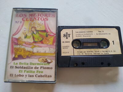 Los Mejores Cuentos Vol 2 La Bella Durmiente Patito Feo - Cinta Tape Cassette