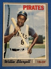 1970 Topps #470 Willie Stargell Pirates HOF