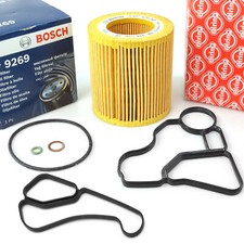 BOSCH Ölfilter + ELRING Dichtung für BMW 1- 2- 3er E91 5er E60 E61 6er 7er X3 X5