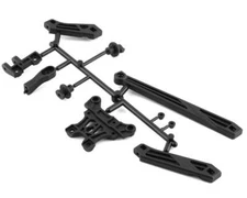 Mugen Seiki MUGE2148A MBX8 Body Mount & Front Upper Plate Set