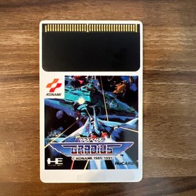 GRADIUS PC Engine Hu-Card KONAMI Video Game Japanese Japan From 39