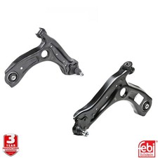 Image of FEBI BILSTEIN 44547 44548 FRONT LOWER CONTROL ARM PAIR VW AUDI SEAT SKODA A3824