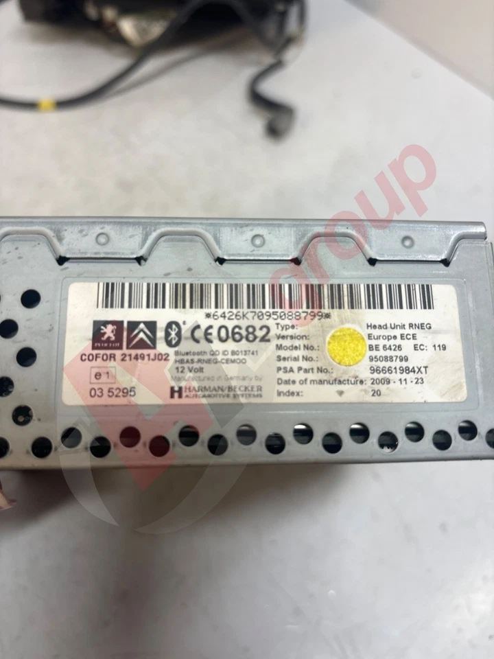 PEUGEOT 207 SPORT CD SAT NAV RADIO STEREO UNIT + SCREEN 96661984XT 96661984XT - Image 4 of 4