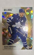 2023-24 Upper Deck Allure - Auston Matthews #48 Yellow Taxi