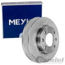2X MEYLE BREMSSCHEIBEN 247mm HINTEN PASSEND FÜR CITROËN BERLINGO C2 C3 C4 XSARA