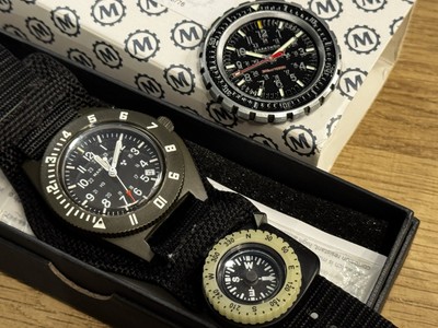 OD Green Marathon Navigator 41 W/ Compass And Coin