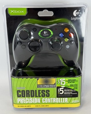 MICROSOFT XBOX LOGITECH WIRELESS CORDLESS PRECISION CONTROLLER *NEW*
