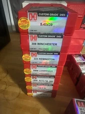 Hornady custom grade Two-Die Set 10mm auto 40 sw