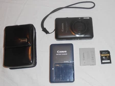 Canon PowerShot SD940 IS Digital ELPH 12.1MP Point & Shoot Compact Camera WORKS