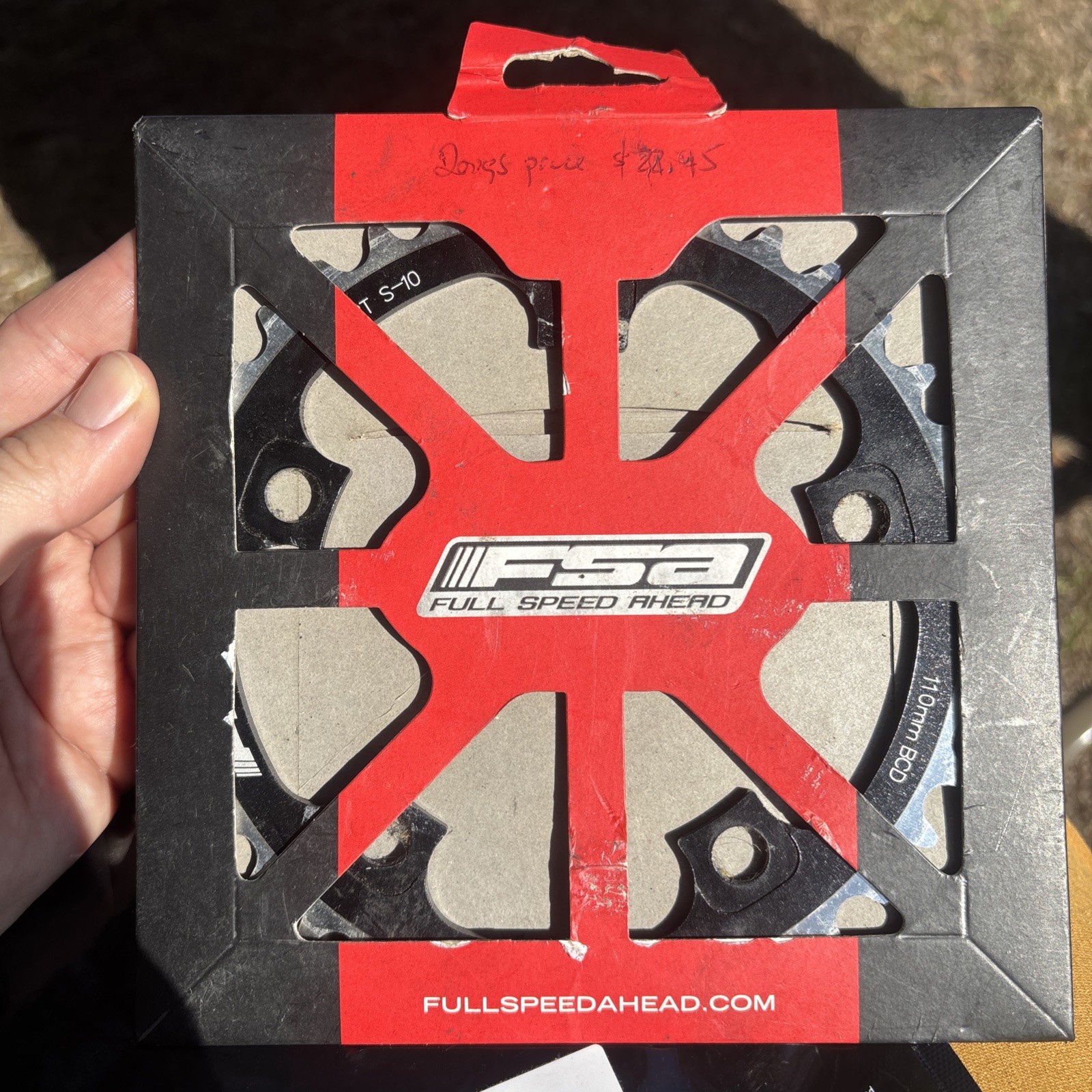 New FSA 38T Chainring 110BCD - FSA-370-0238A