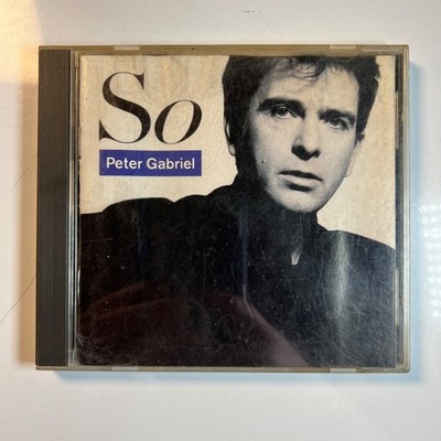 Peter Gabriel So CD 1986 Geffen Classic Rock Sledgehammer In Your Eyes
