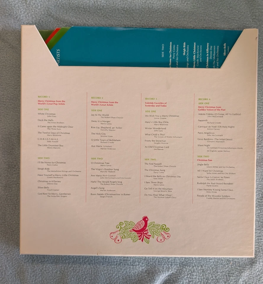 READERS DIGEST JOYOUS NOEL 4 LP BOX SET Album VARIOUS Artists COMPILATION - Image 3 of 4