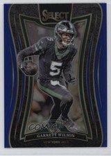 2024 Panini Select Suite Level Blue Prizm 82/99 Garrett Wilson #339 1t2r