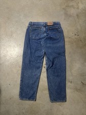 Vintage 80s 90s Levi’s 550 Relaxed Fit Dark Wash Jeans Made in USA Fits 38x30.5