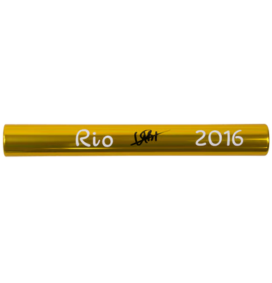 #ad Usain Bolt Signed 2016 Rio Olympics Baton with Beckett COA $349.99