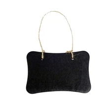  10 Pcs Chalk Sign Board Erasable Note Boards Mini Hanging Chalkboard Signs