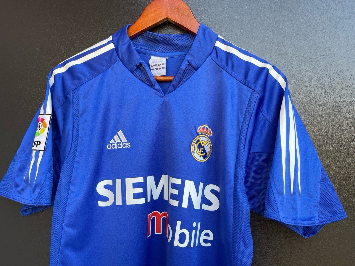Real Madrid Third Shirt 2004–2005 | adidas Climacool | Siemens