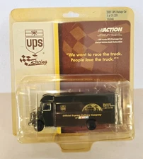 NASCAR 2001 Action Racing UPS Delivery Truck Diecast Package Limited Edition New