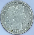 1915 S Barber Half Dollar   *BHD110