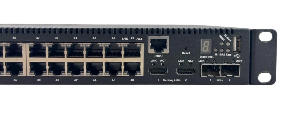 Dell PowerConnect 5548 48-Port 10-Gigabit Ethernet Network Switch - Image 3 of 4