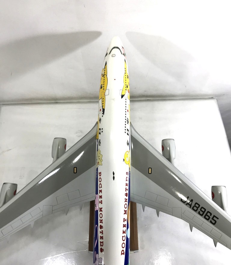 PACMIN Models 1/100 BOEING 747-4000 ANA POKEMON JET 1998-1999