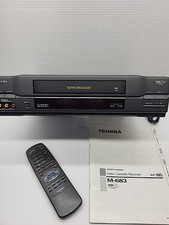 Toshiba M-683 4 Head Video Cassette Recorder With Remote. VC-683T Owners Manual