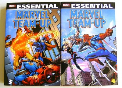 US - ESSENTIAL MARVEL TEAM-UP vol 1 - TPB 3 + 4 -  Marvel 2002-2013