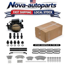 Ls Intake Manifold Kit 102mm Throttle Body Dbc Ls1 Ls2 Ls6 Fabricated Aluminum