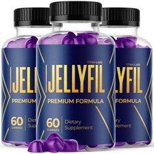 (3 Pack) Jellyfil Gummys Advanced Male Support Supplement Jelly fil 180 ...