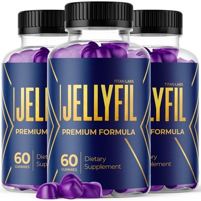 (3 Pack) Jellyfil Gummys Advanced Male Support Supplement Jelly fil 180 Gummies