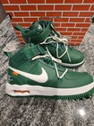 Size 11.5 - Off-White x Nike Air Force 1 SP Leather Mid Pine Green