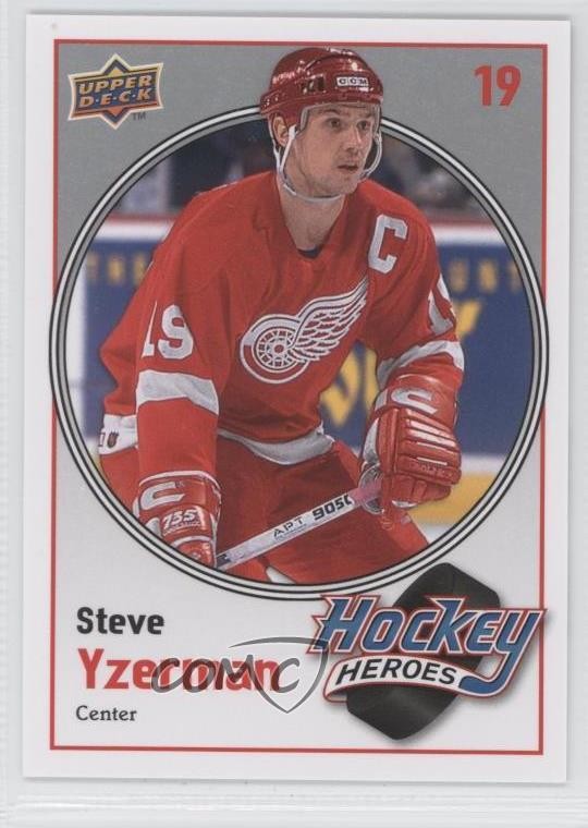 Steve Yzerman #HH4 2010-11 Upper Deck Hockey Heroes: Steve Yzerman