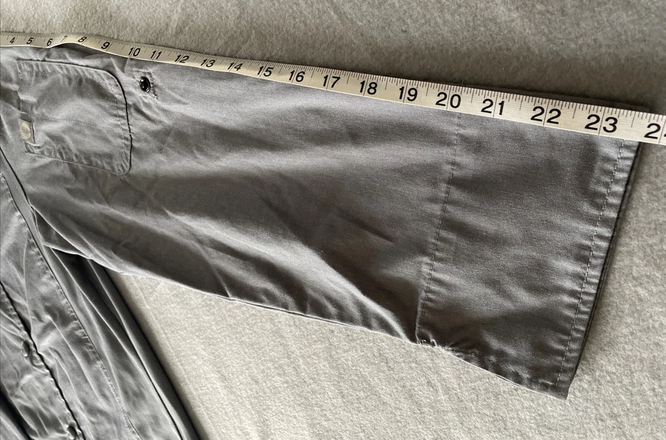 Long Sleeve Vented CHEF WORKS COAT for Chefs & Cooks size Small - Grey - Image 2 of 4