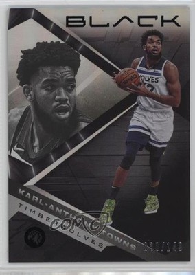 2021-22 Panini Black 30/149 Karl-Anthony Towns #48 18jt