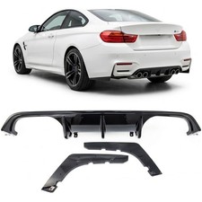 Heckdiffusor Hochglanz Schwarz passend f�r BMW F80 F82 F83 Bj. 2013-2020
