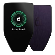 Trezor Safe 5 Crypto Hardware Wallet - Secure...