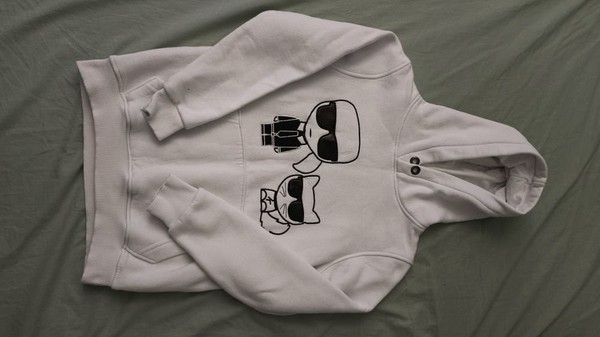 Men Karl Lagerfeld Sweater White 36