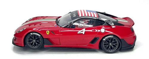 Carrera 30608 Ferrari 599XX Ferrari Racing Days No. 4 USA Flag Slot Car 1:32 - Picture 12 of 16