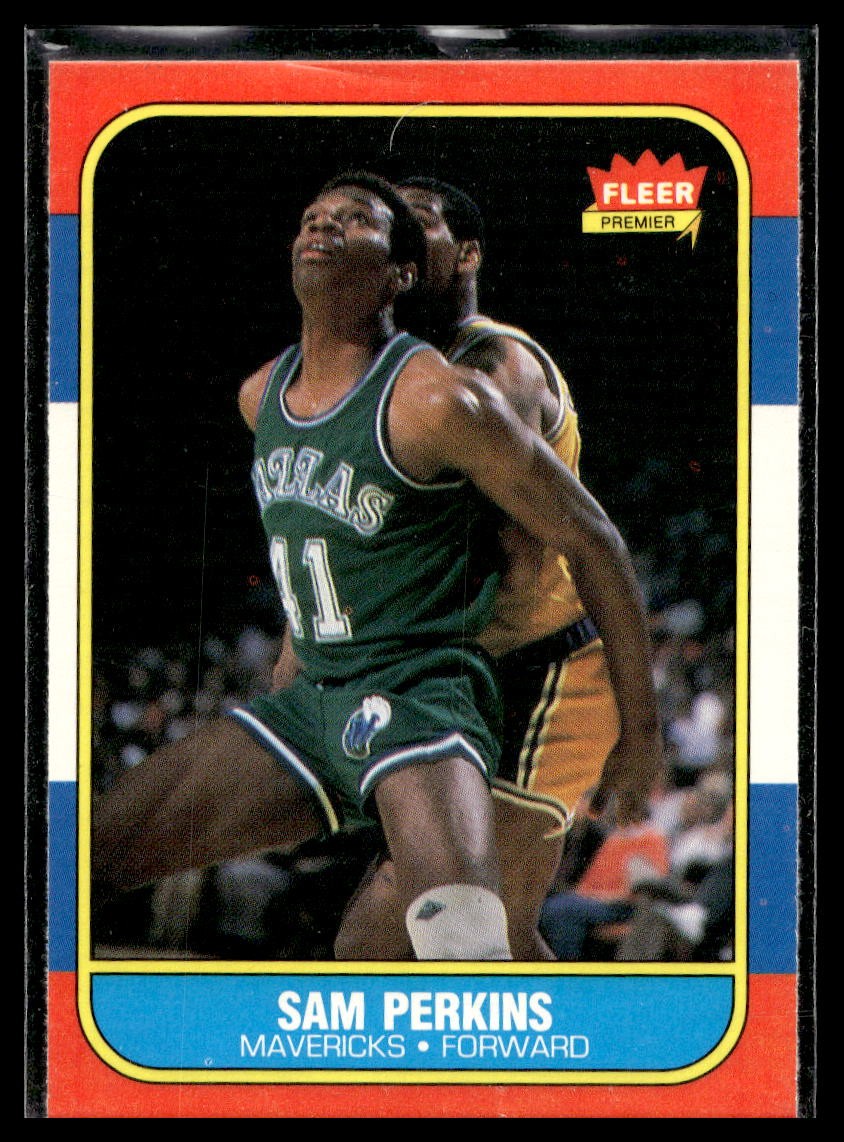 1986-87 Fleer #86 Sam Perkins